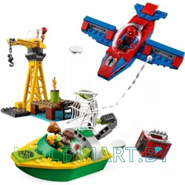 Конструктор Lepin 07116 Человек-Паук - сражение с Доктором Осьминогом картинка 2